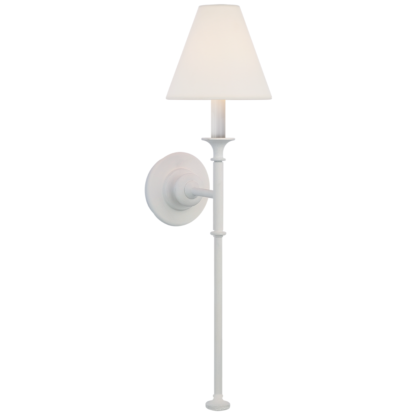 Piaf Large Tail Sconce with Linen Shade