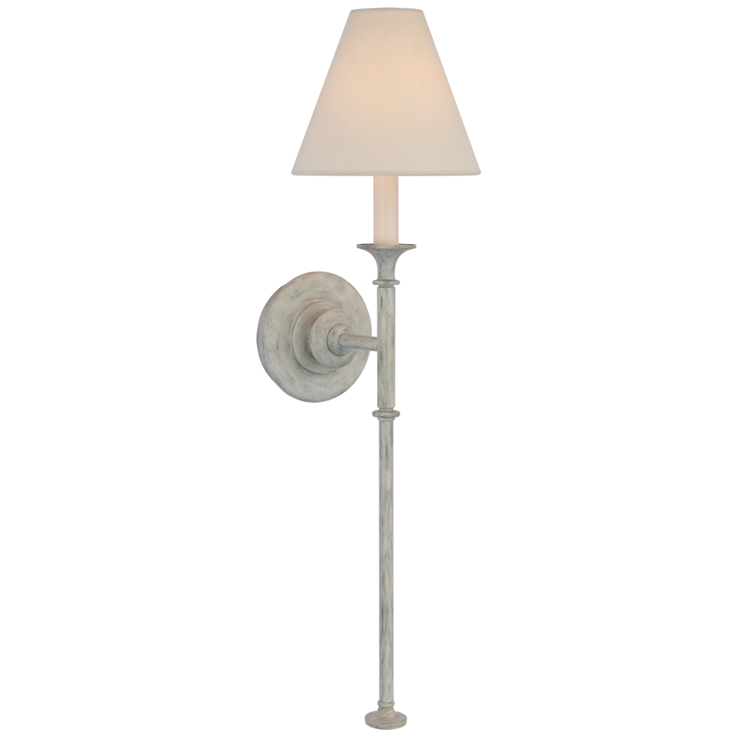 Piaf Large Tail Sconce with Linen Shade