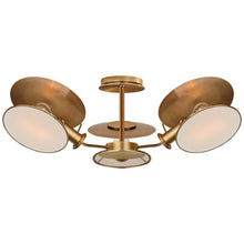 Osiris Medium Reflector Semi-Flush Mount