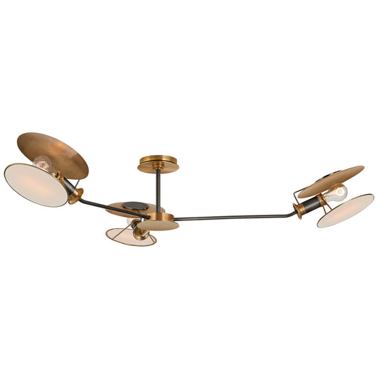 Osiris Large Asymmetric Semi-Flush Mount