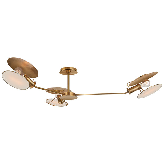 Osiris Large Asymmetric Semi-Flush Mount
