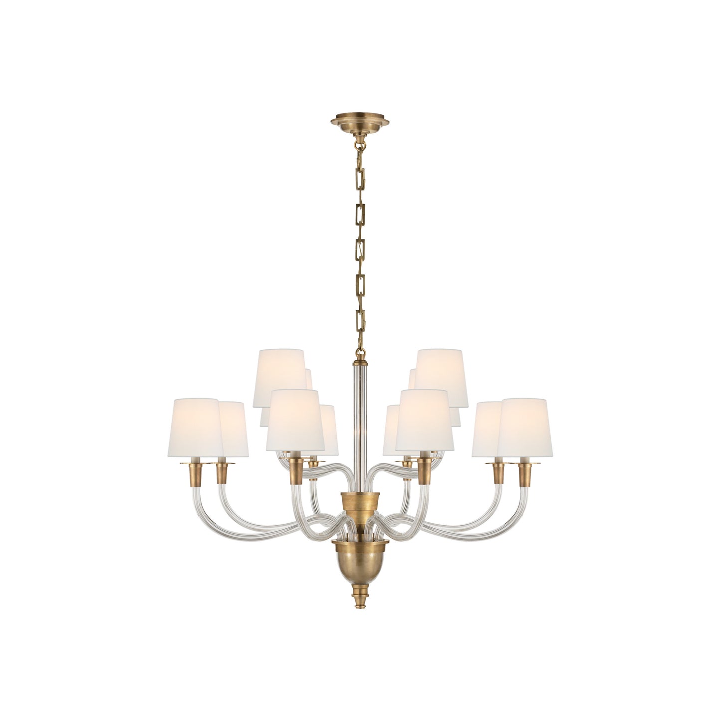 Vivian Large Two-Tier Chandelier