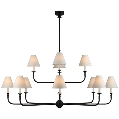 Piaf Grande Two-Tier Chandelier
