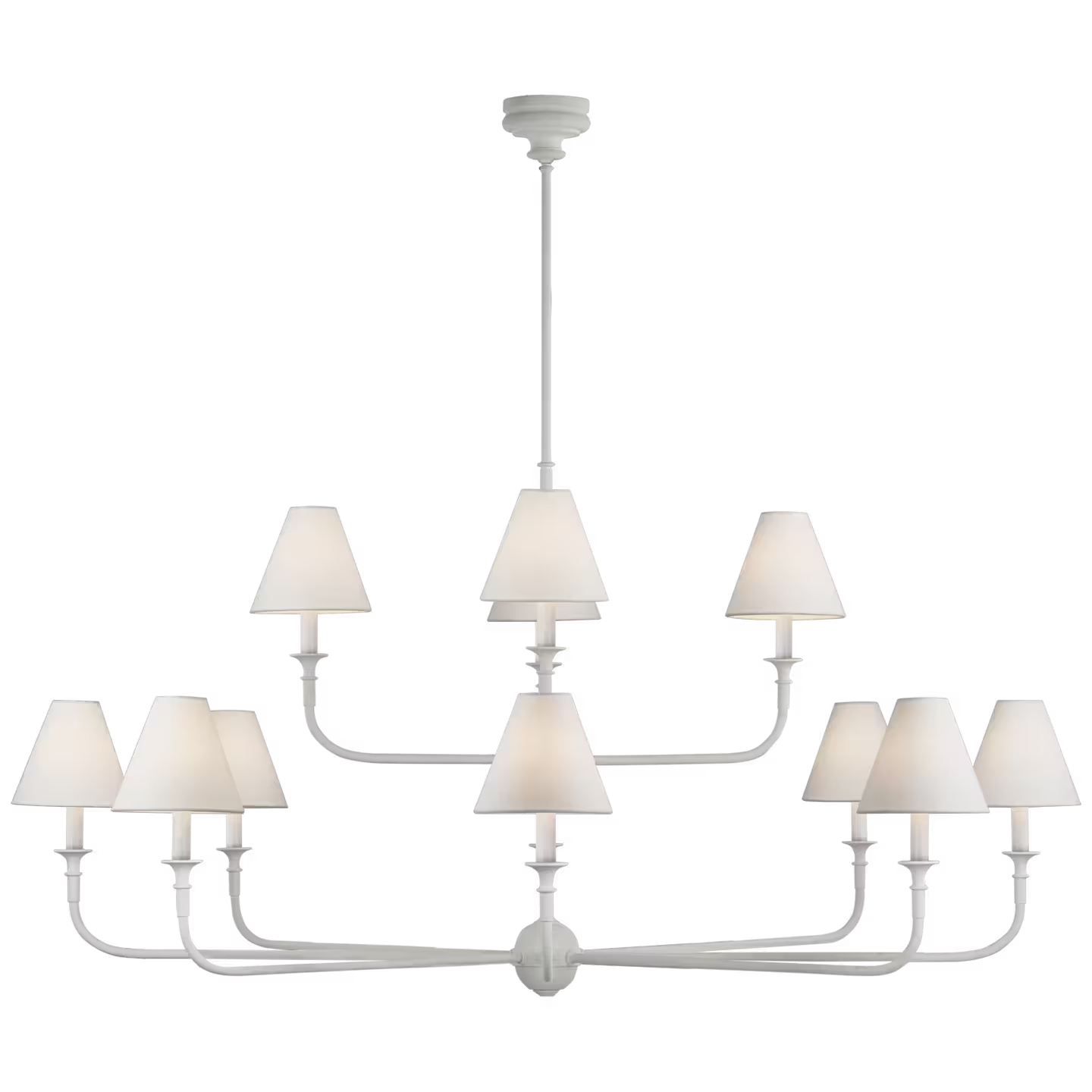 Piaf Grande Two-Tier Chandelier