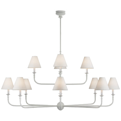 Piaf Grande Two-Tier Chandelier