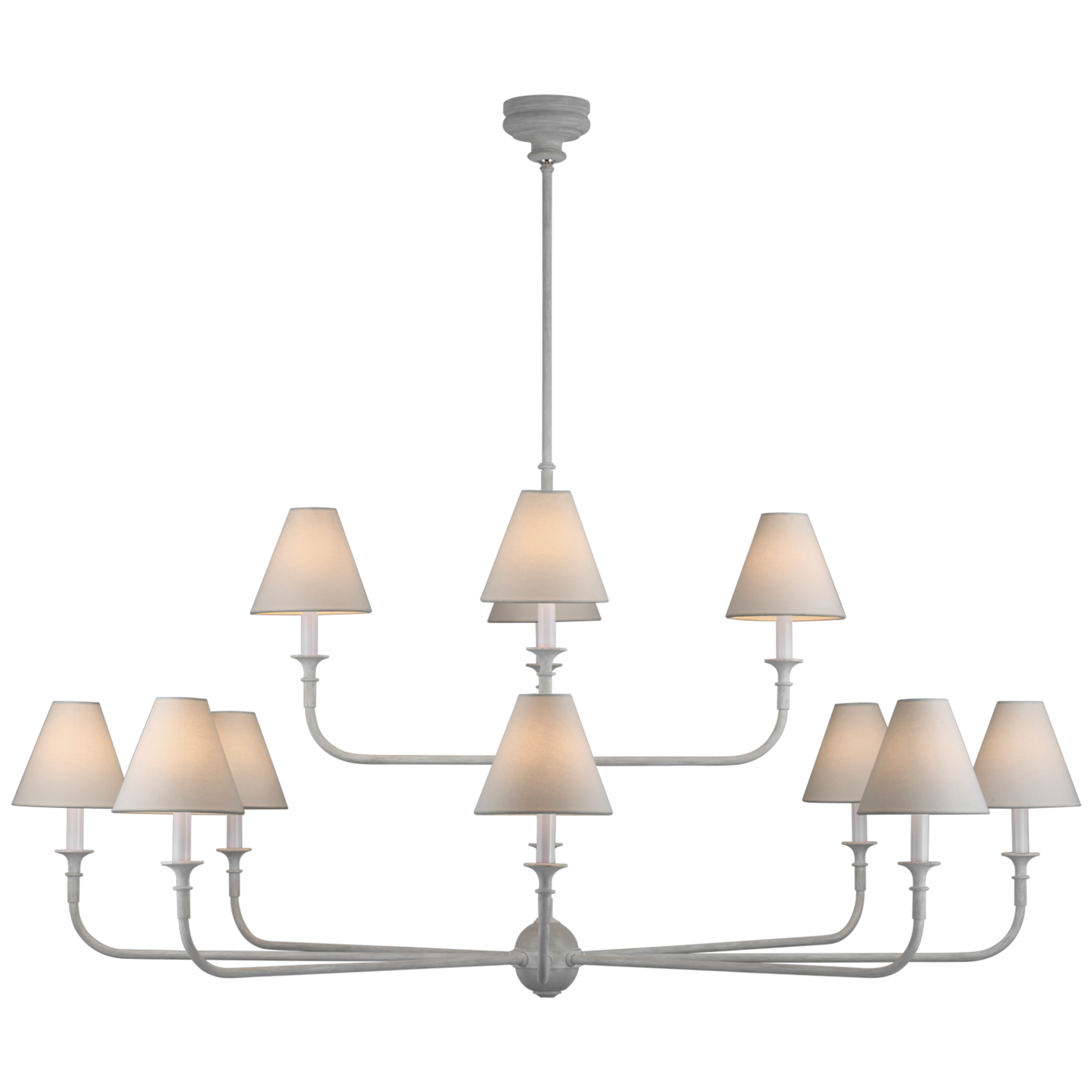 Piaf Grande Two-Tier Chandelier