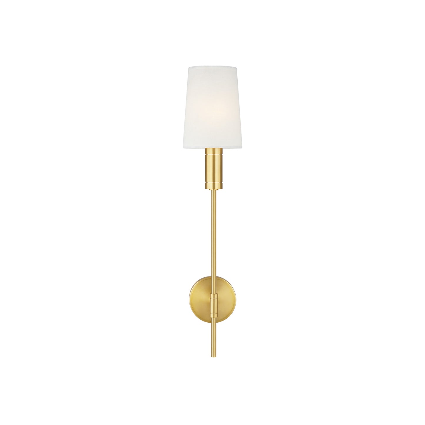 Beckham Modern Sconce with Linen Shade