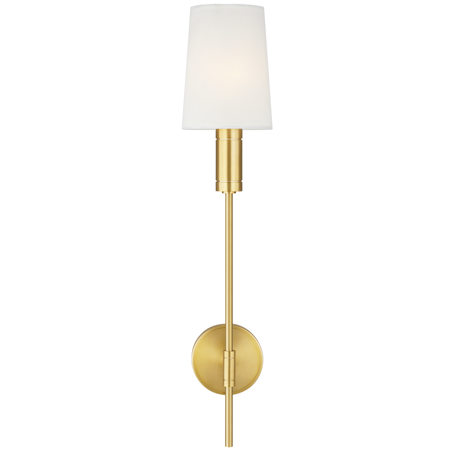 Beckham Modern Sconce with Linen Shade