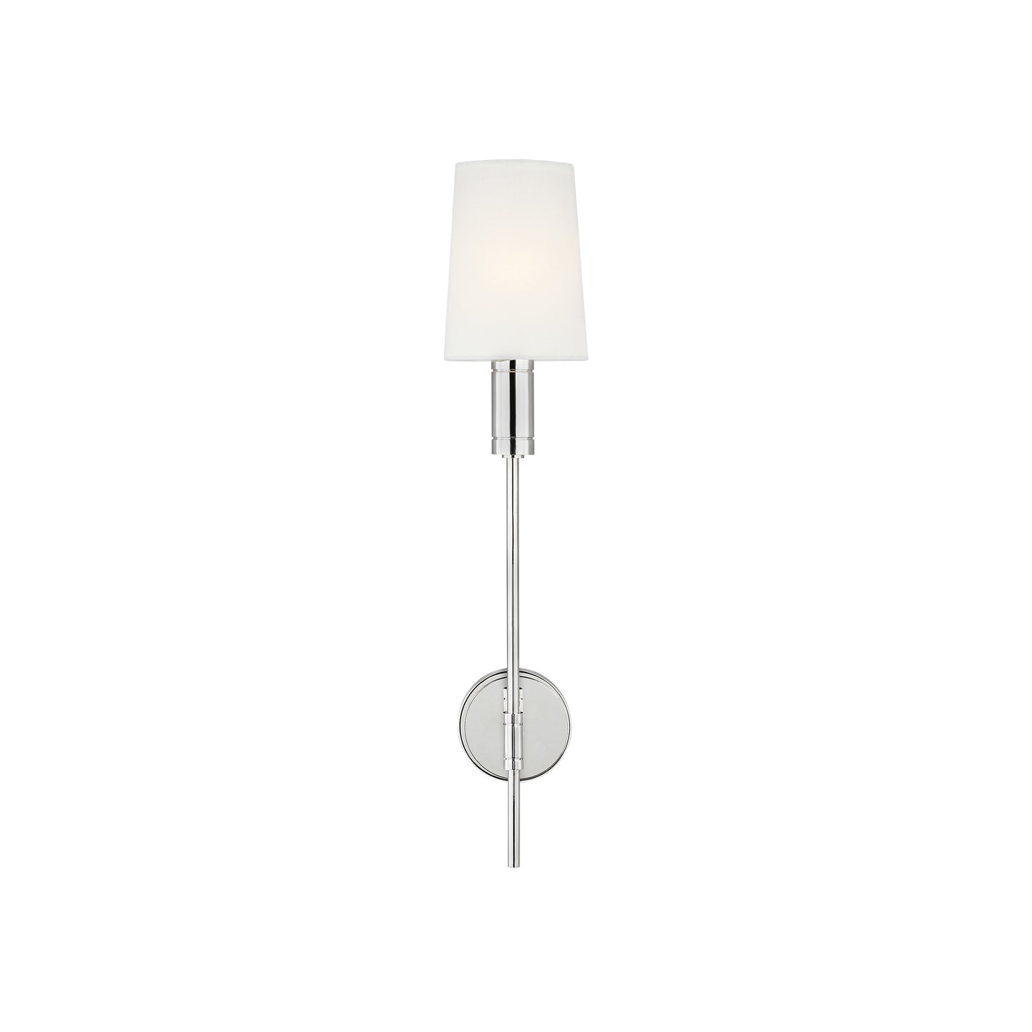 Beckham Modern Sconce with Linen Shade