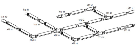 Britelux Three Phase Track 3-Circuit Standard Track