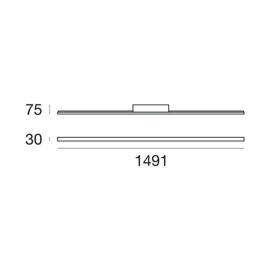 Stilnovo Xilema Linear Wall/Ceiling Light