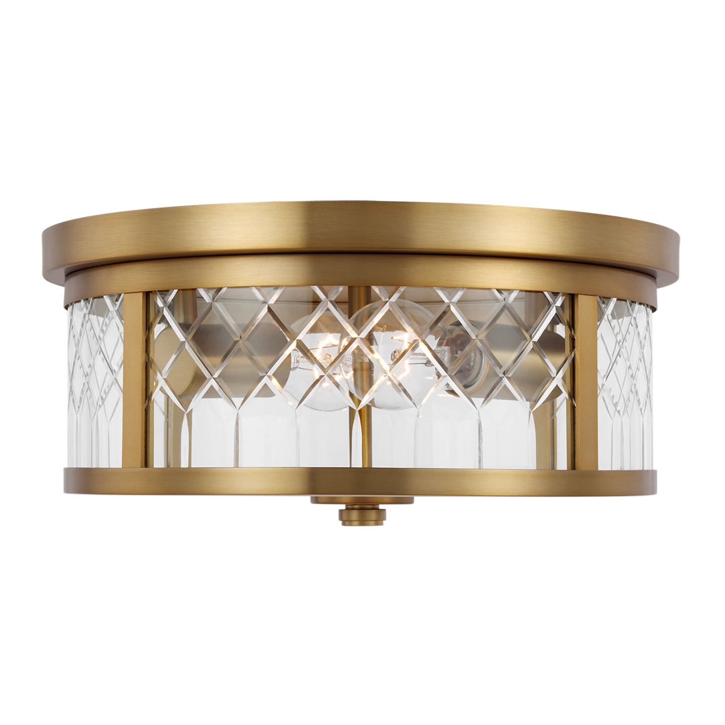 Alec Flush Mount with Clear Glass