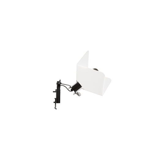 Triedro Morsetto Table & Wall Light in White