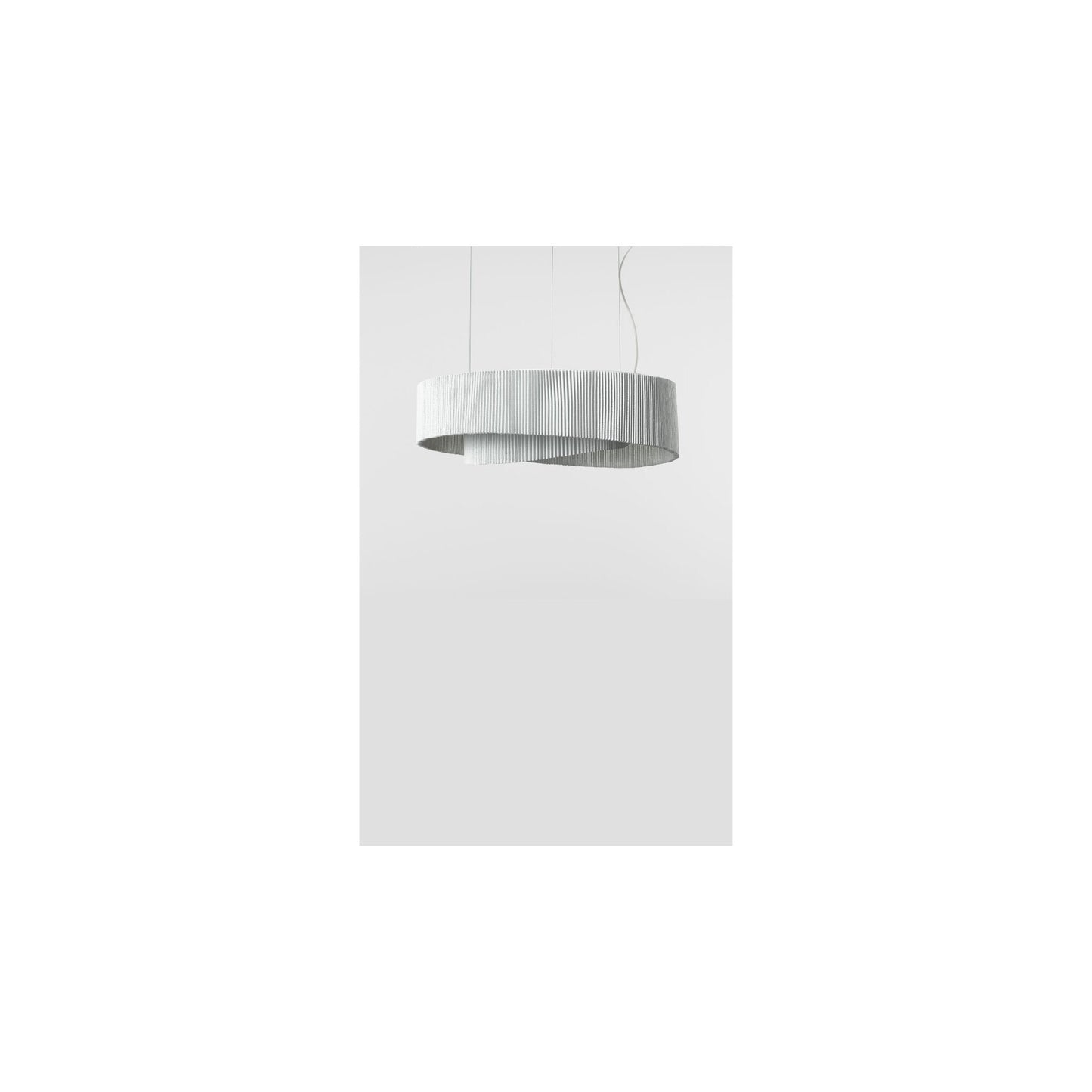 Anel LED Pendant in White