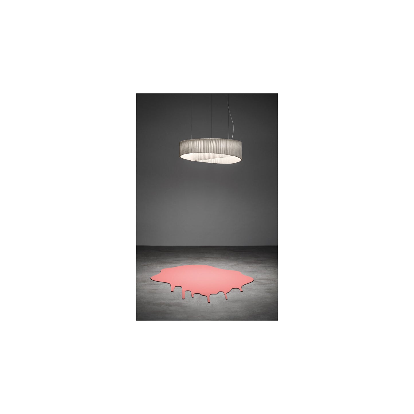 Anel LED Pendant in White