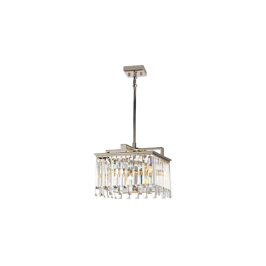 Aries 4-Light Pendant in Polished Nickel