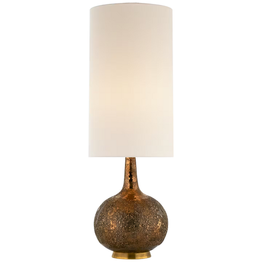 Hunlen Table Lamp with Linen Shade