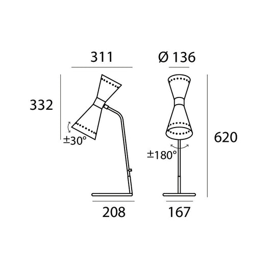 Stilnovo Megafono Desk Lamp