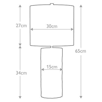 Elstead Barbican Table Lamp