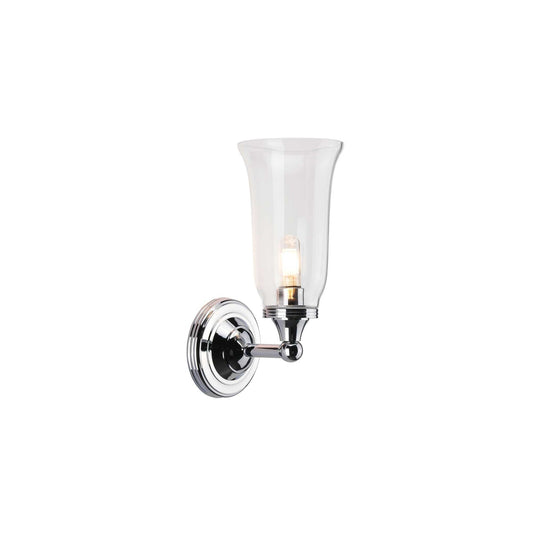 Austen 1-Light Wall Light in Polished Chrome