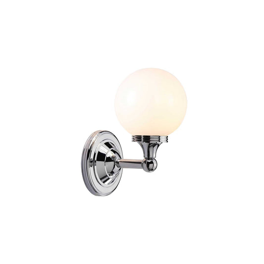 Austen 1-Light Wall Light in Polished Chrome