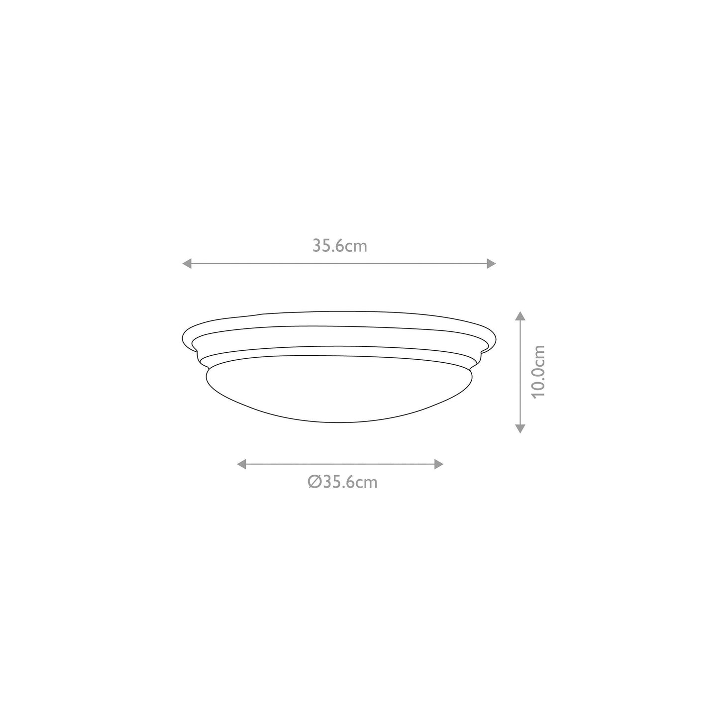 Brompton 1-Light Flush Mount