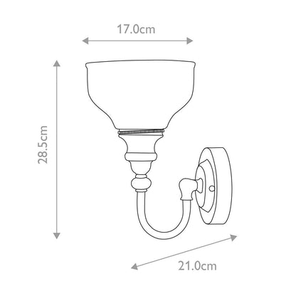 Elstead Cheadle Bathroom Wall Light