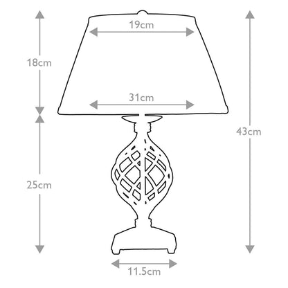 Elstead Belfry Table Lamp
