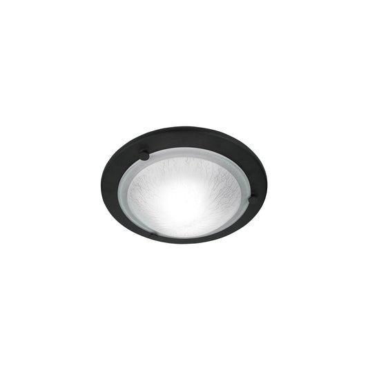 Berwick 1-Light Flush in Black