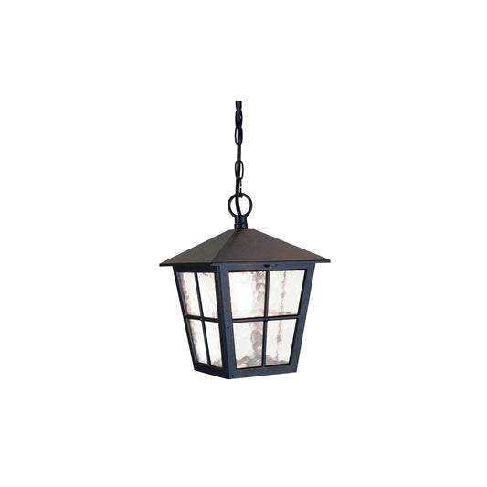 Canterbury 1-Light Chain Lantern in Black