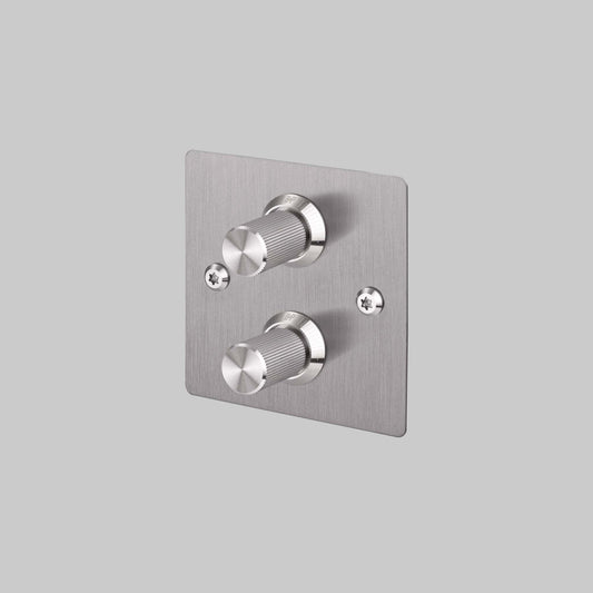 Buster and Punch Dual Rotary Dimmer Switch