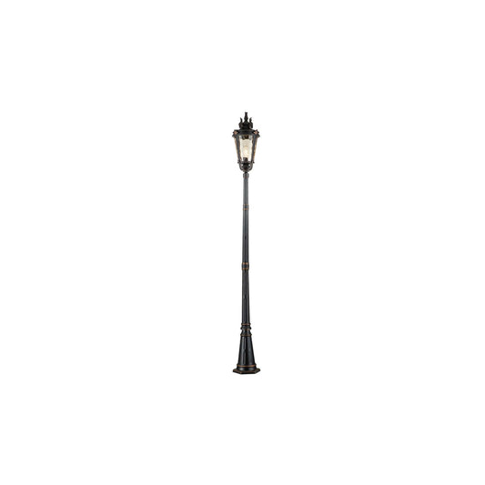 Baltimore 1-Light Large Lamp Post in Weathered Bronze
