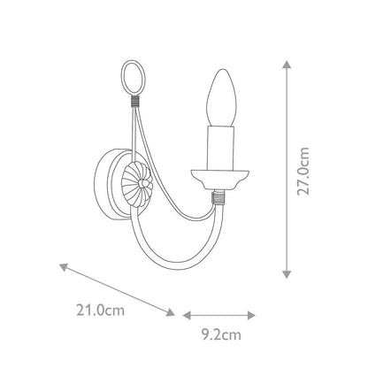 Elstead Carisbrooke Wall Light