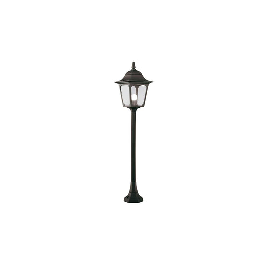 Chapel 1-Light Pillar Lantern in Black