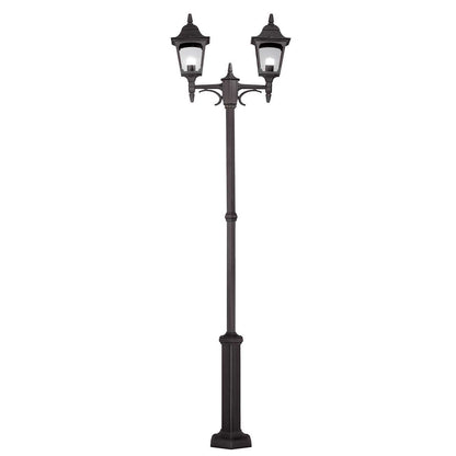 Elstead Chapel Twin Lantern Post Light