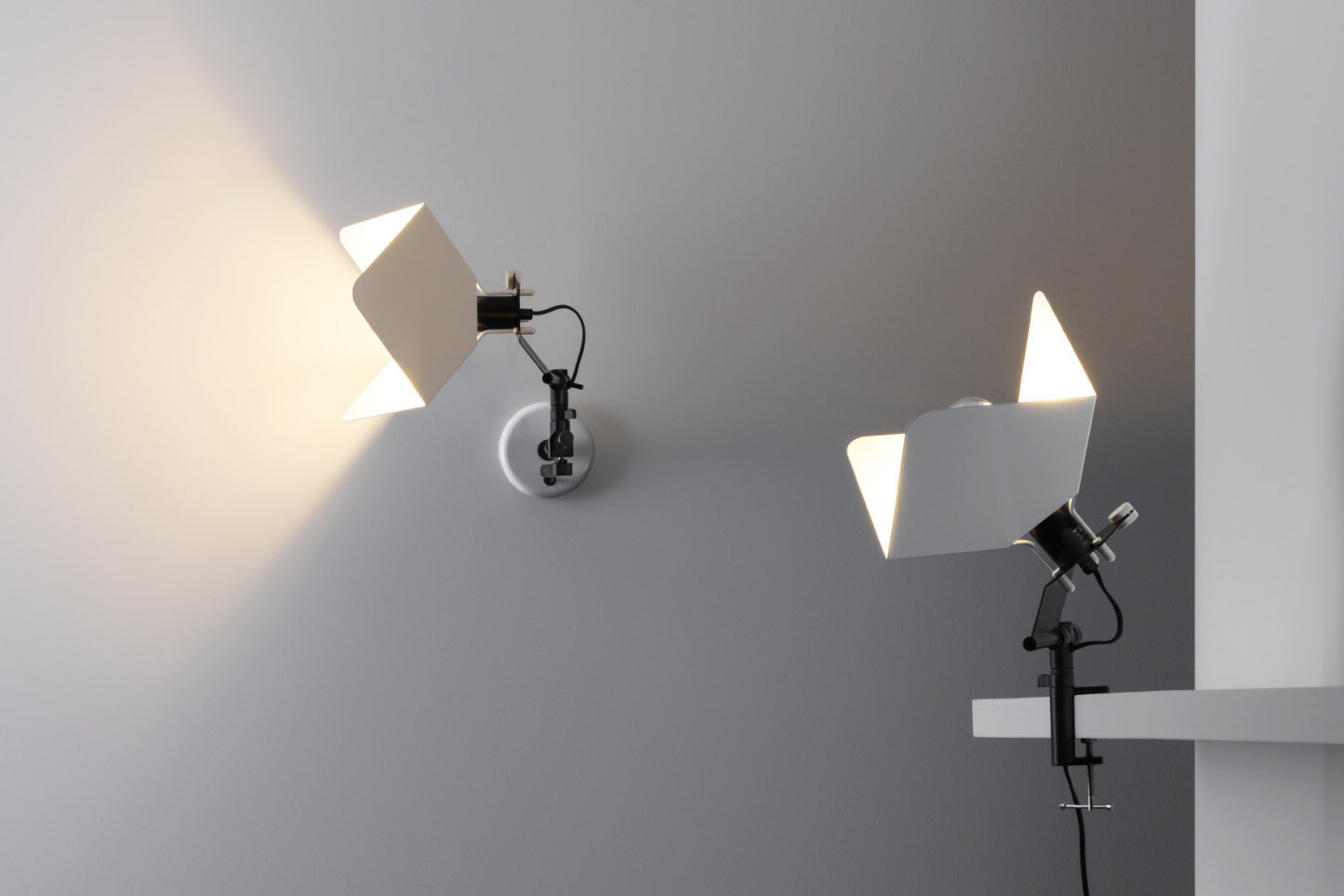Stilnovo Triedro Clamp Lamp