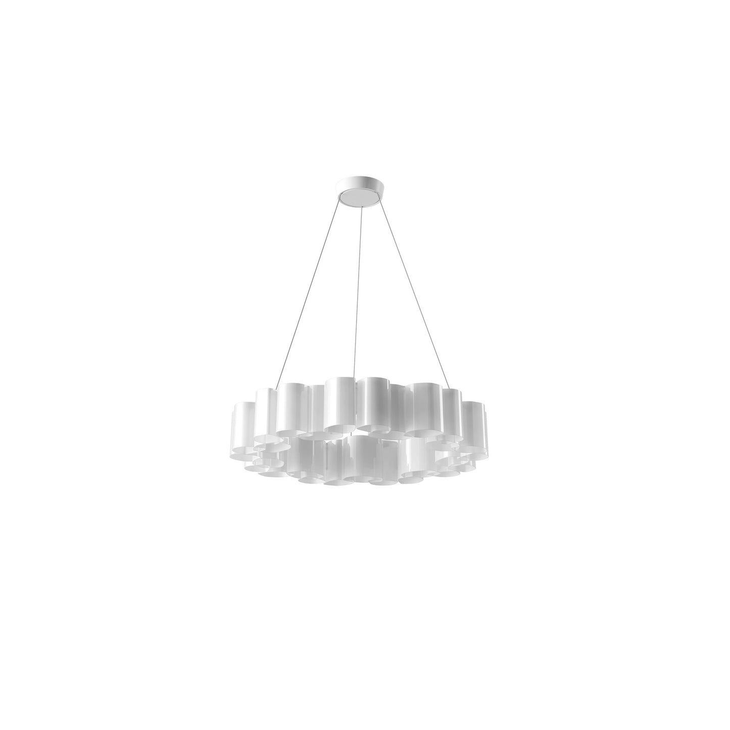 Honey LED Pendant in White