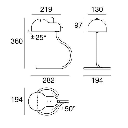 Stilnovo MiniTopo Desk Lamp