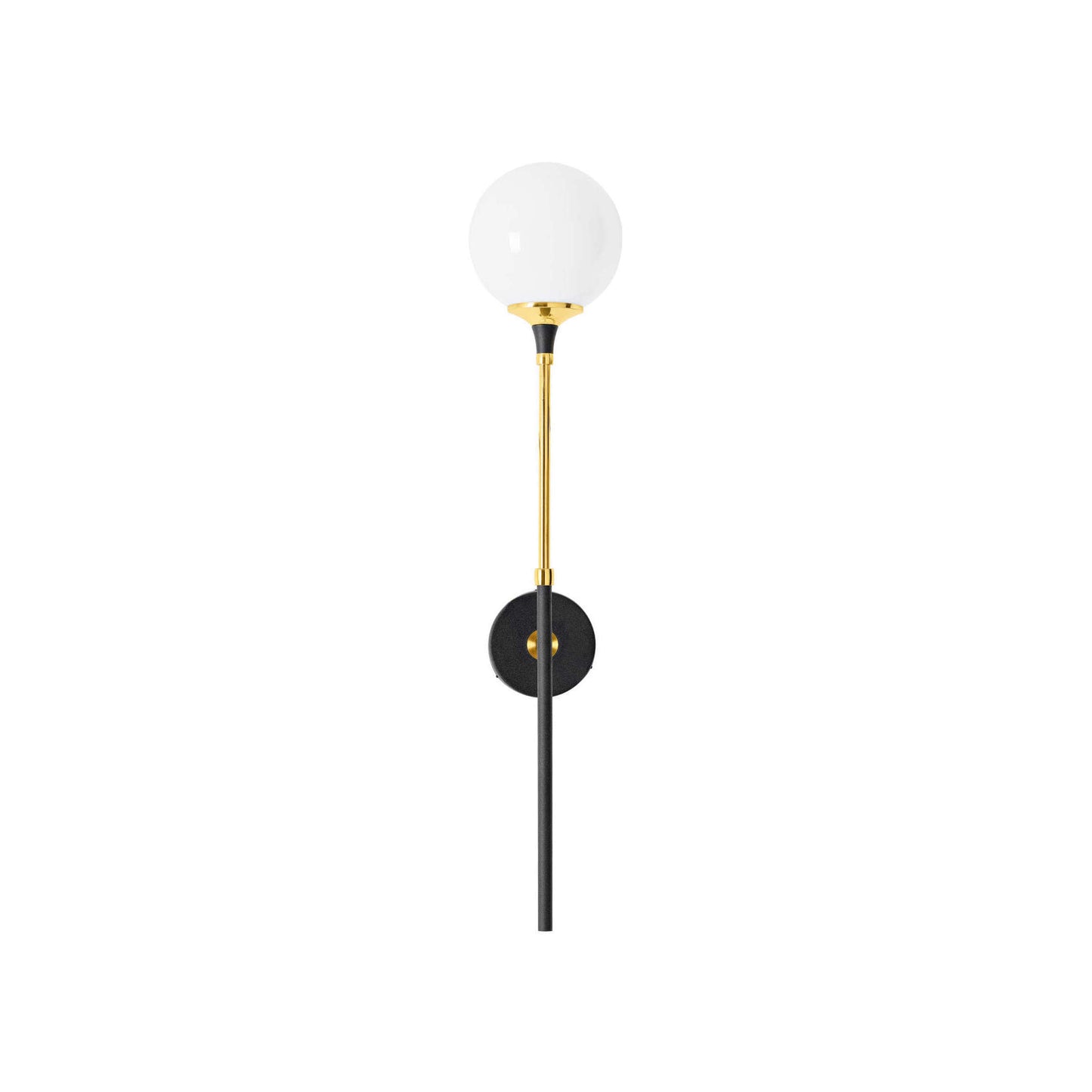 Galassia Single Wall Light in Gold & White