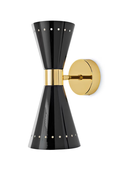 Megafono 1 Wall Light in Gold