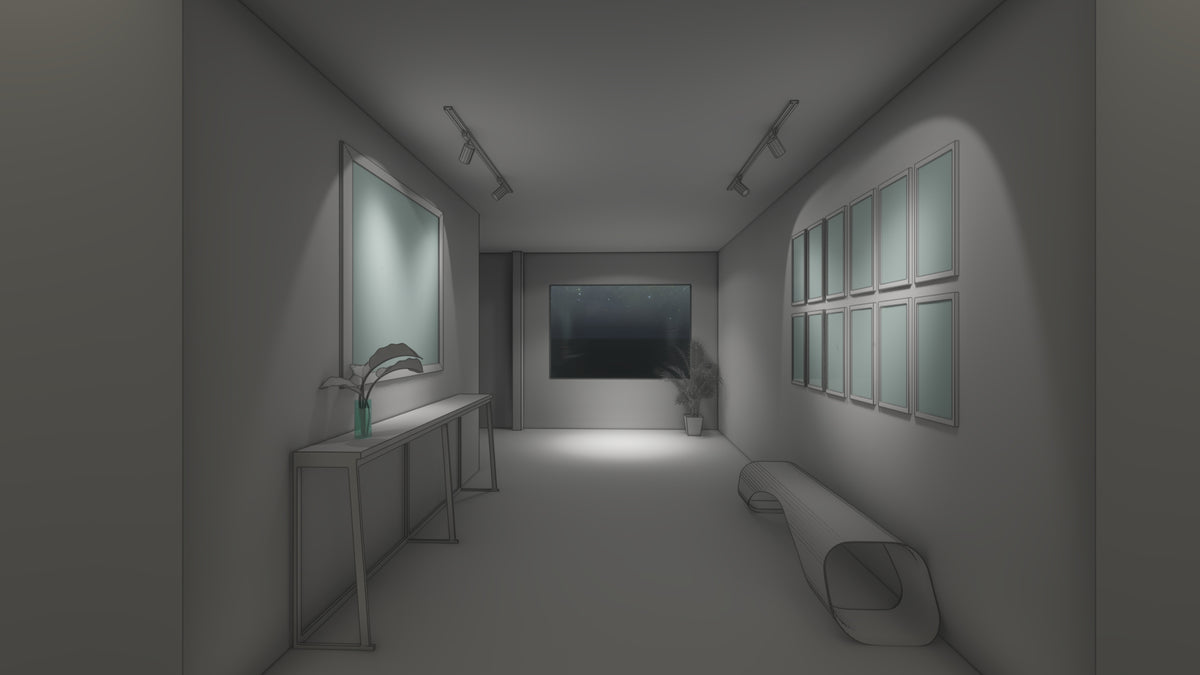 Hallway   safety & gallery lighting