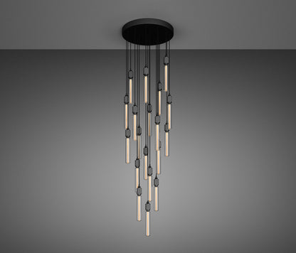 Buster and Punch Heavy Metal Cascade Chandelier