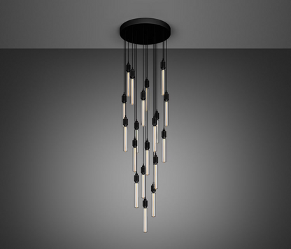 Buster and Punch Heavy Metal Cascade Chandelier