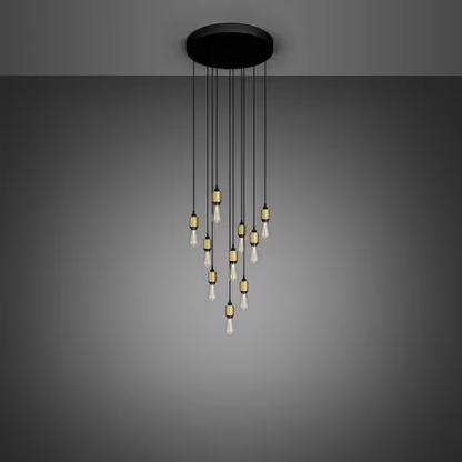 Buster and Punch Heavy Metal 10-Light Cascade Pendant