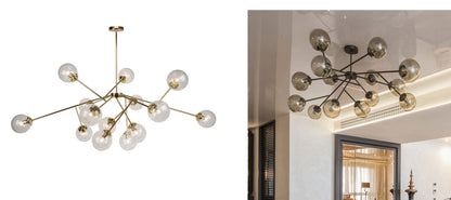 Pedret Globus Chandelier
