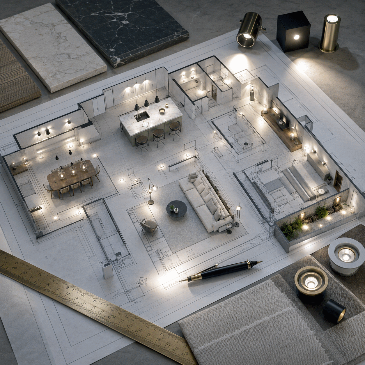 Interior Lighting Design Package