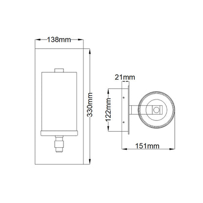 Angelo 1-Light Wall Light