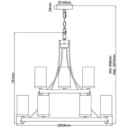 Quintiesse Angelo Chandelier