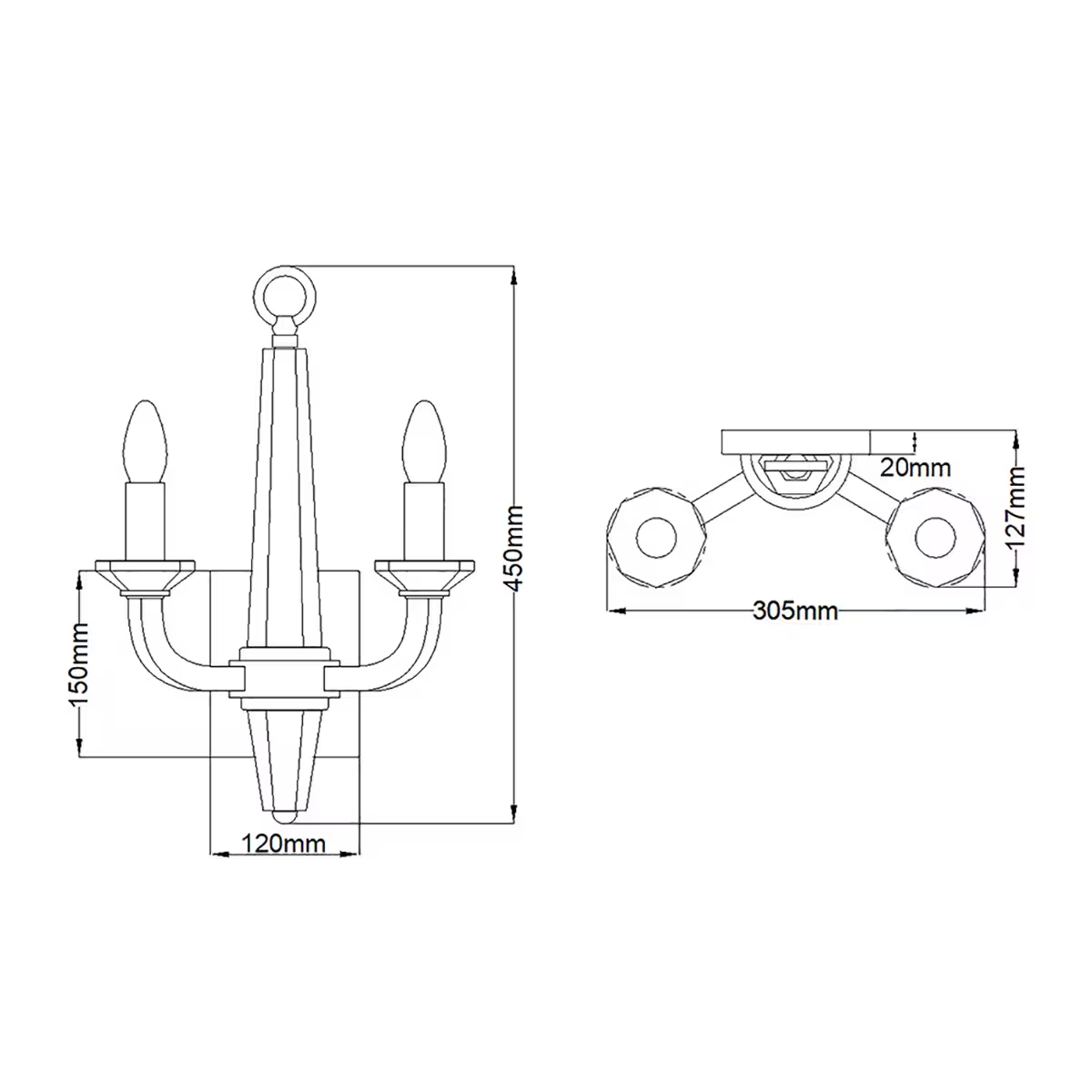Ascher 3-Light Pendant