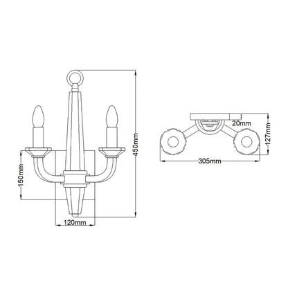 Quintiesse Ascher 3-Light Pendant